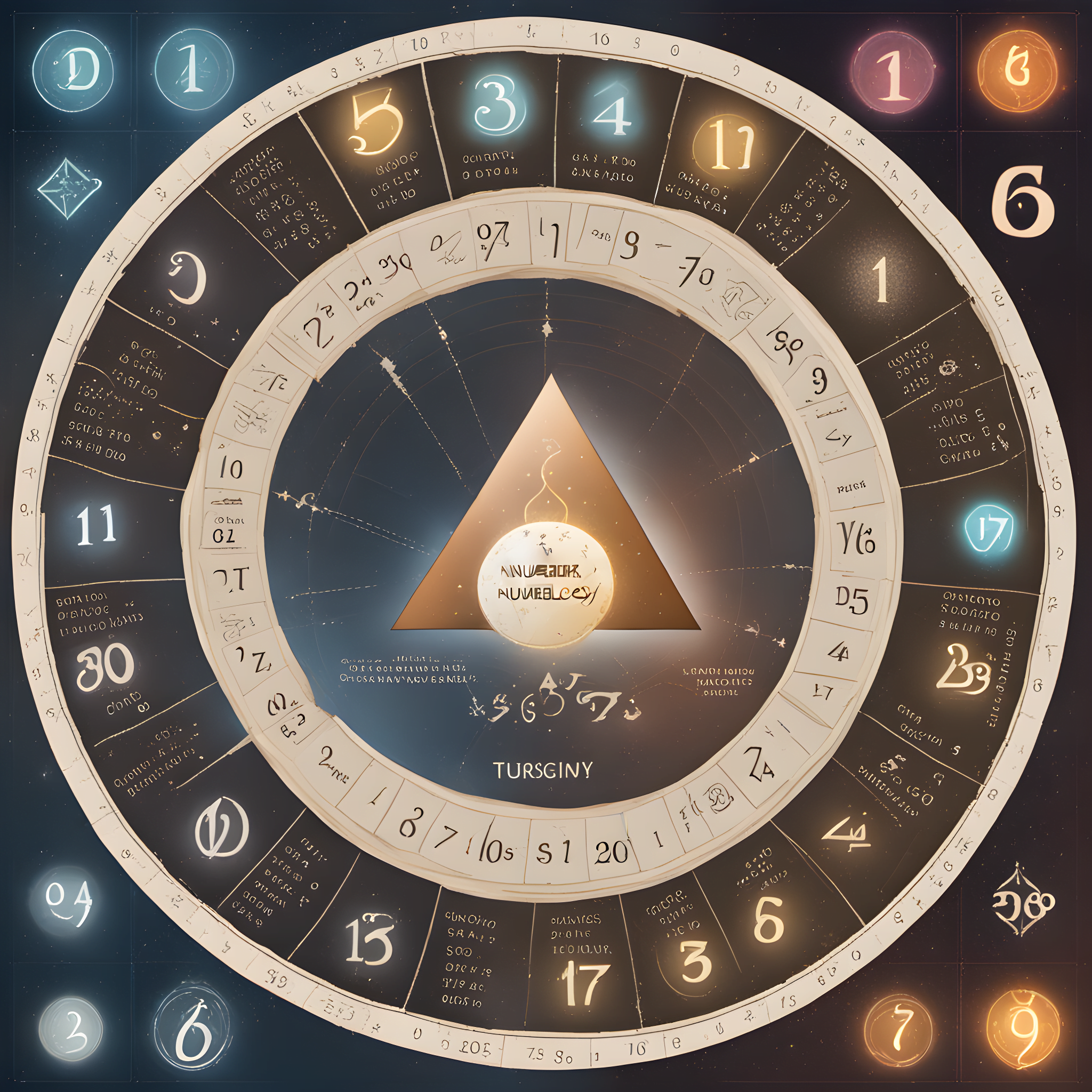 An image highlighting core Numerology numbers, including Life Path Number, Expression Number, and Destiny Number, each accompanied by its corresponding icon and a brief description.