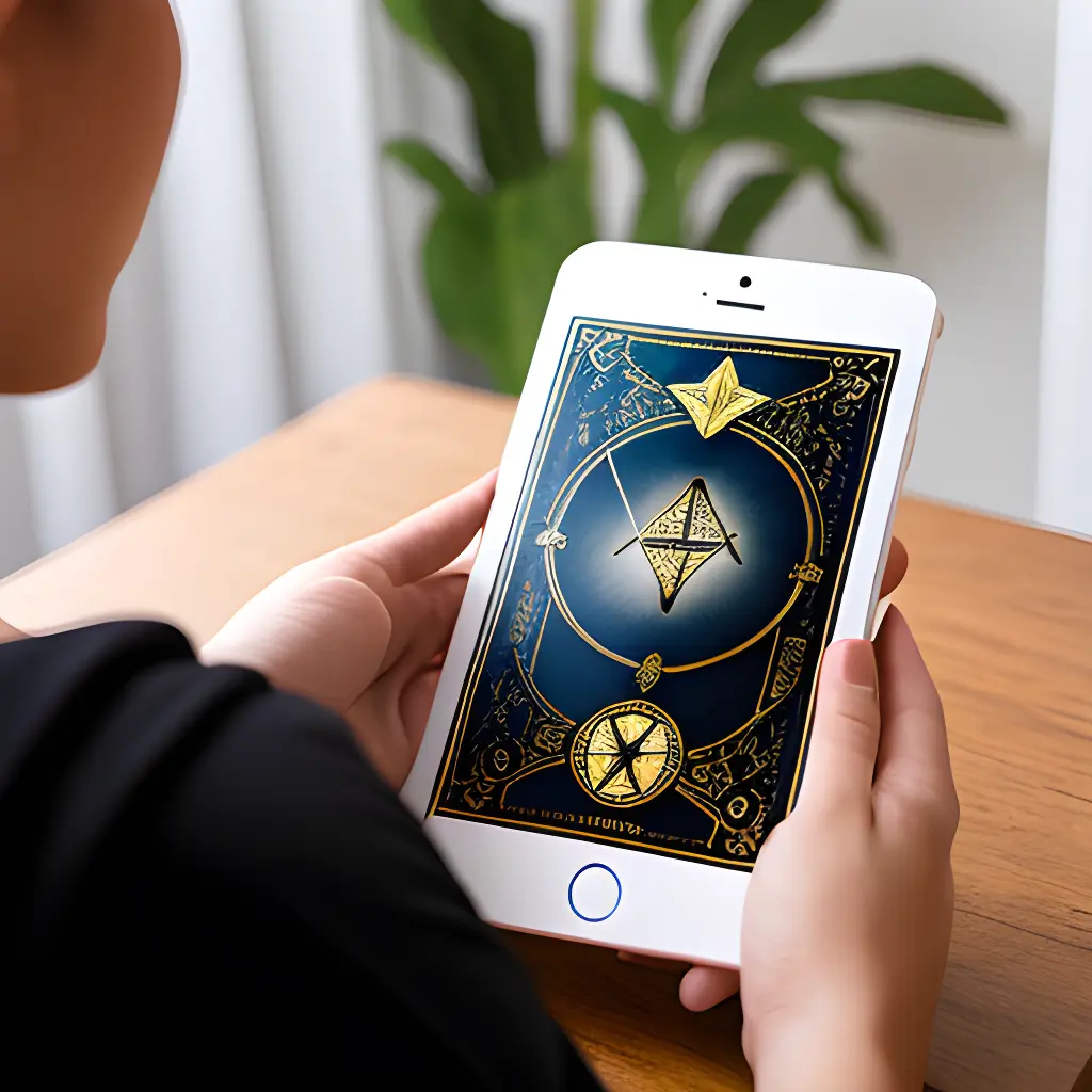 A mystical tarot card spread revealing its secrets.